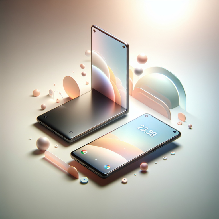 부드러운 그라디언트 배경 위에 간결한 실루엣으로 표현된 차세대 아이폰17과 아이폰 에어가 고급스럽고 차분한 분위기로 배치된 장면