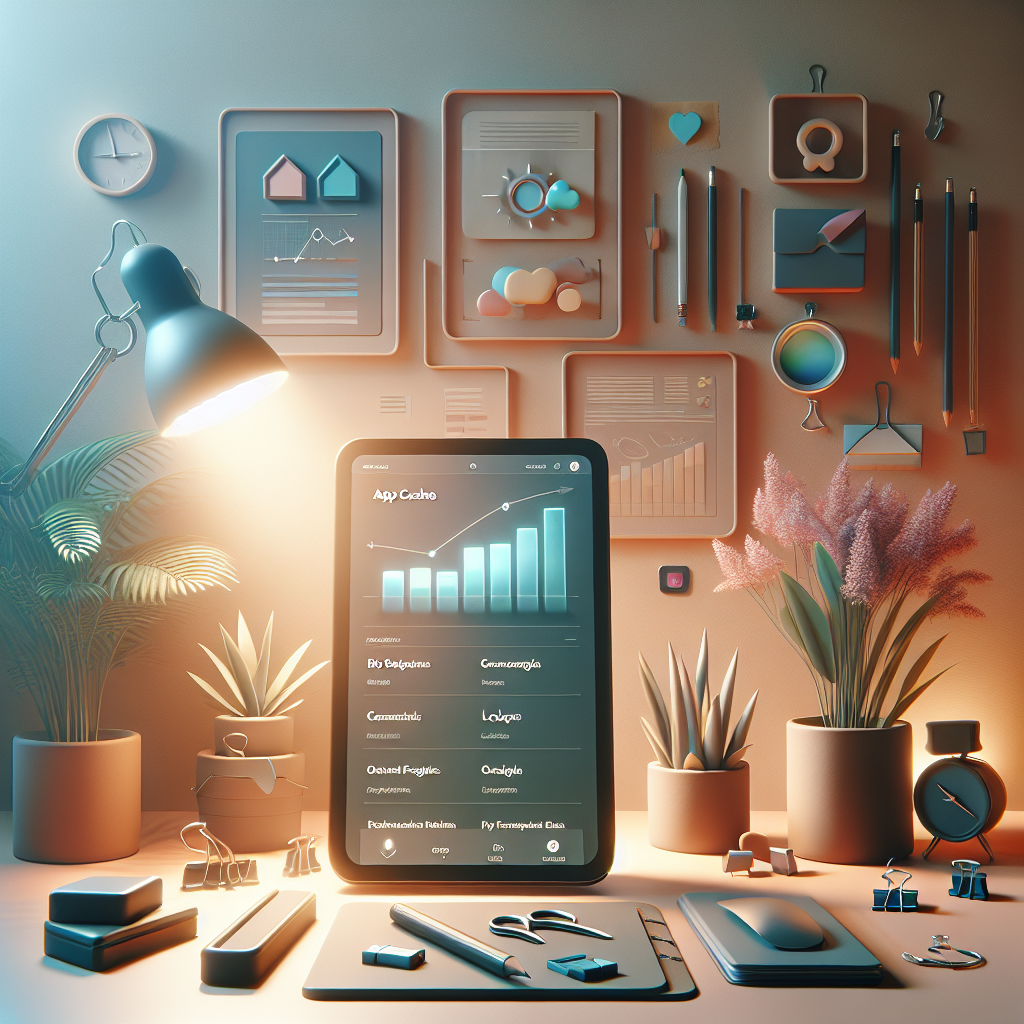 책상 위 스마트폰 화면에 저장공간 설정 메뉴가 열려 있고 옆에 메모와 펜이 놓인 차분한 작업 환경